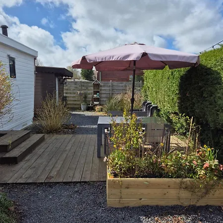 553 Op Recreatiepark De Wielen شاليه سينت مارتن